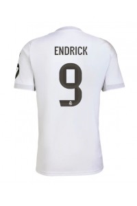 Real Madrid Endrick #9 Jalkapallovaatteet Kotipaita 2025-26 Lyhythihainen